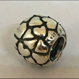 Group 2: Pandora Charm Lotsa Love 790174  $16.00 Each. Good Condition